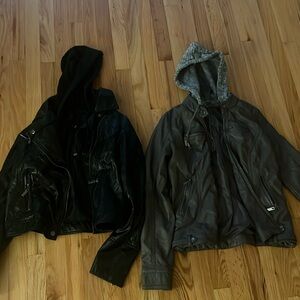 Two Leather Jackets!